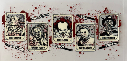 Spooky tarot cards