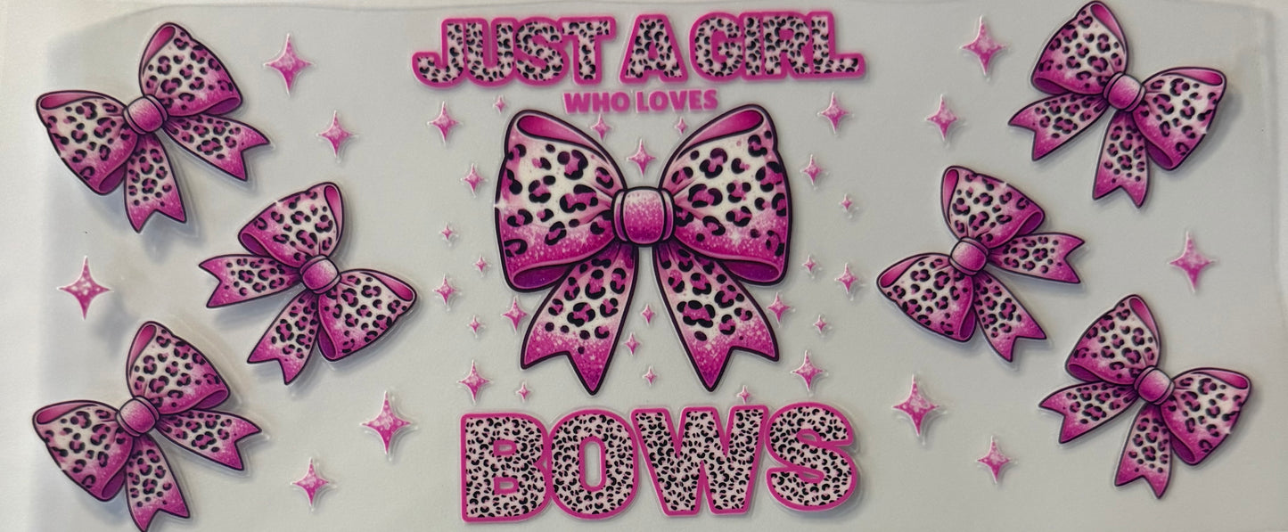 Just a girl who loves bows