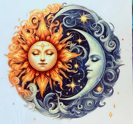 Sun and moon