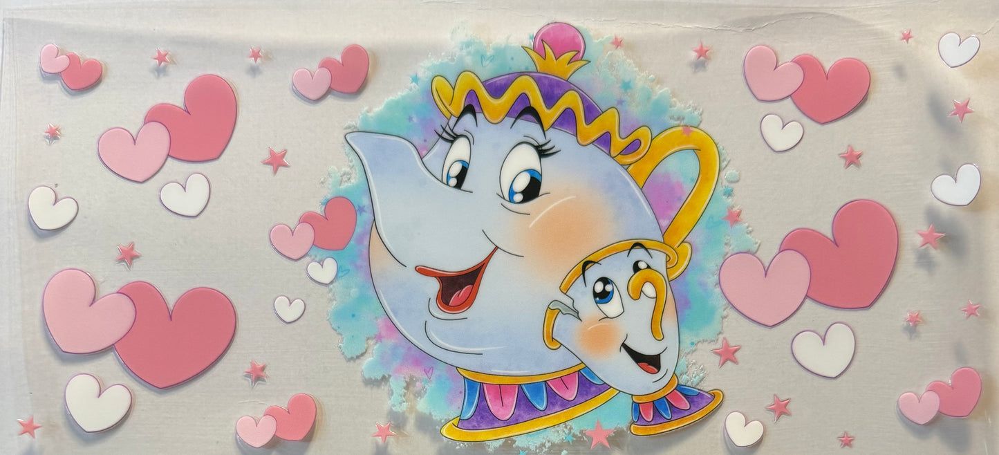 Mrs. Potts and chip