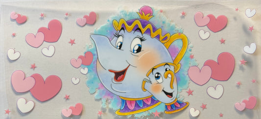 Mrs. Potts and chip
