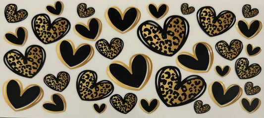 Leopard hearts