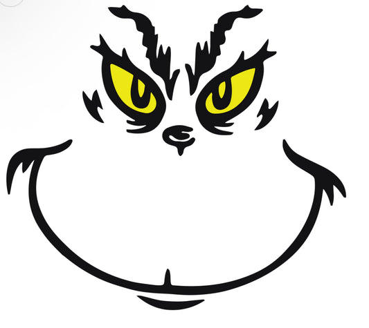 Grinch face