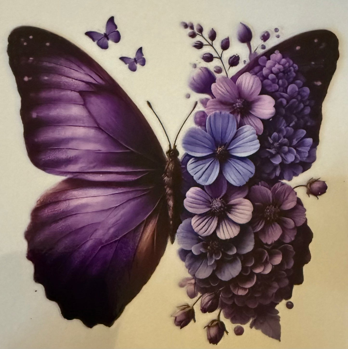 Purple butterfly