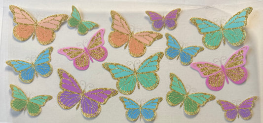 Sparkly butterflies