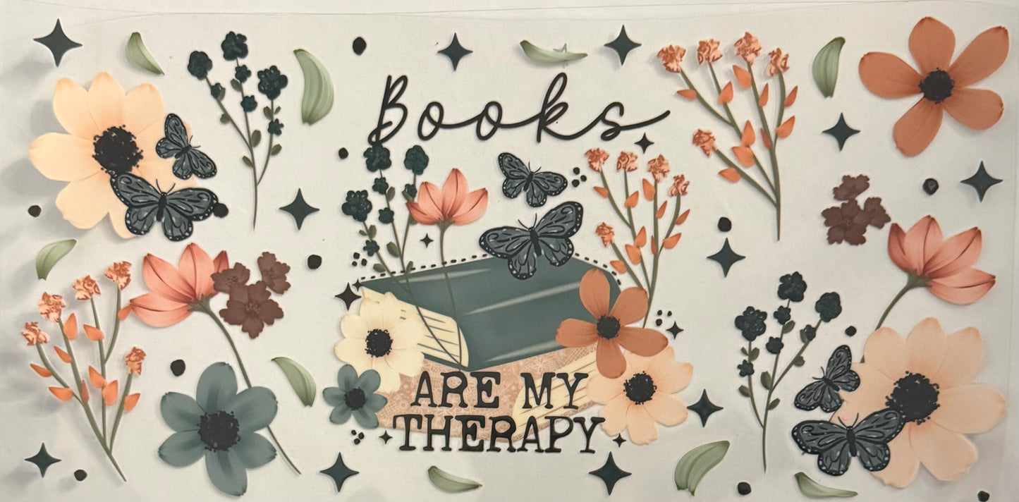 Books are my therapy