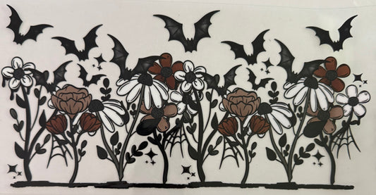 Wild flowers and bats