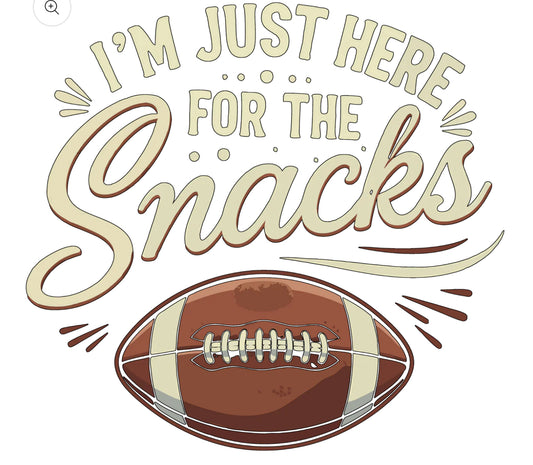 I’m just here for the snacks