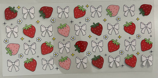 Strawberries and bows