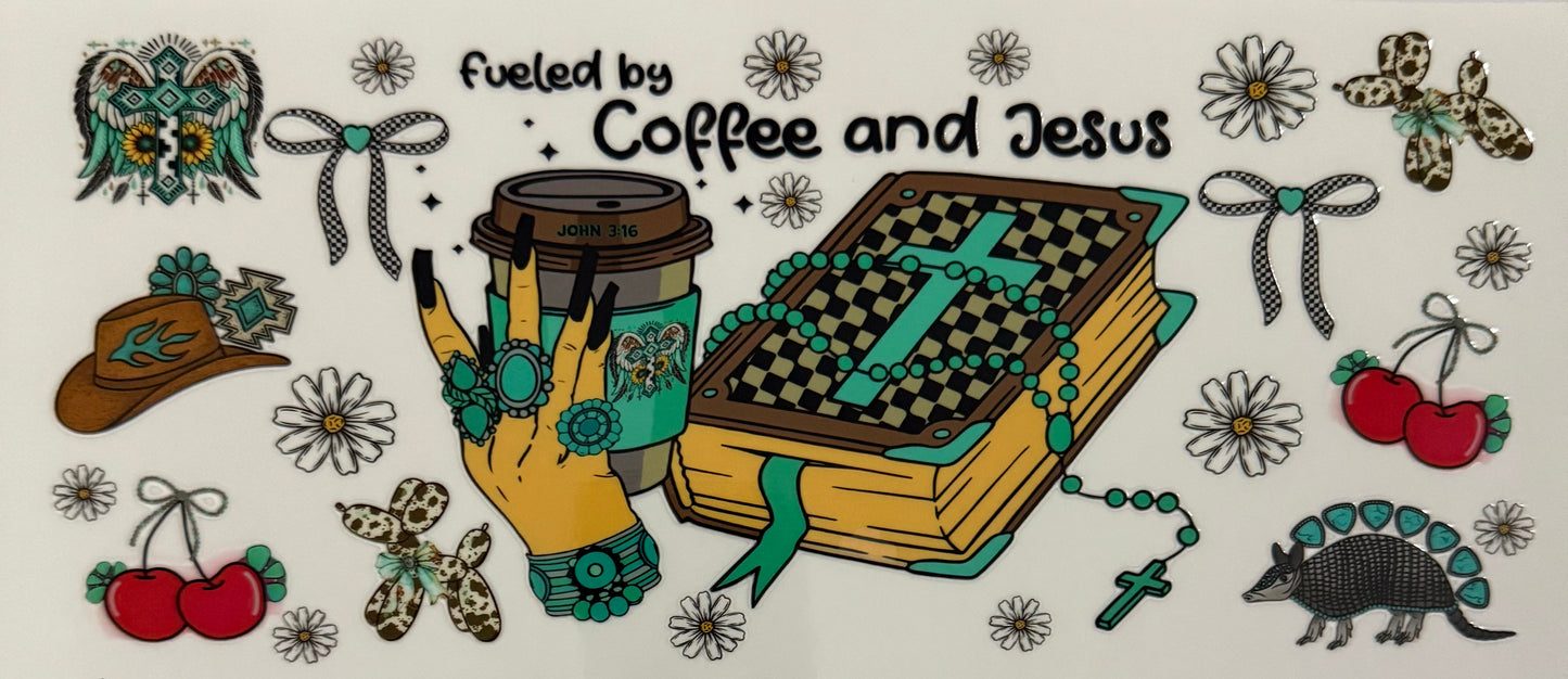 Fueled by coffee and Jesus
