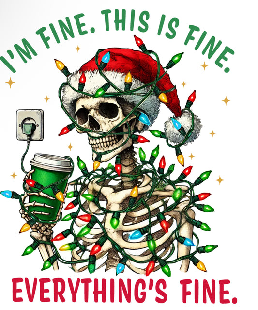 It’s fine I’m fine everything’s fine