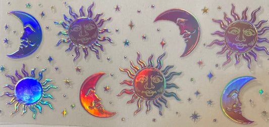 Holographic sun and moon