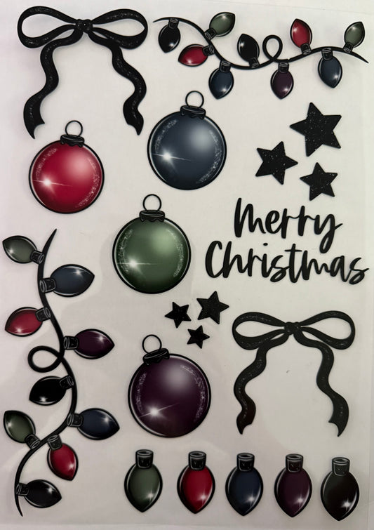 Merry Christmas element sheet