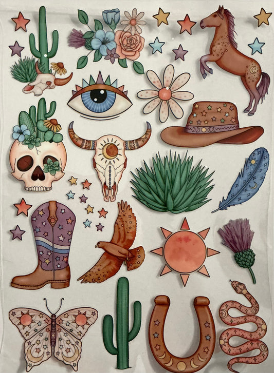 Western element sheet