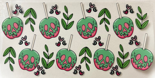 Spooky candy apple