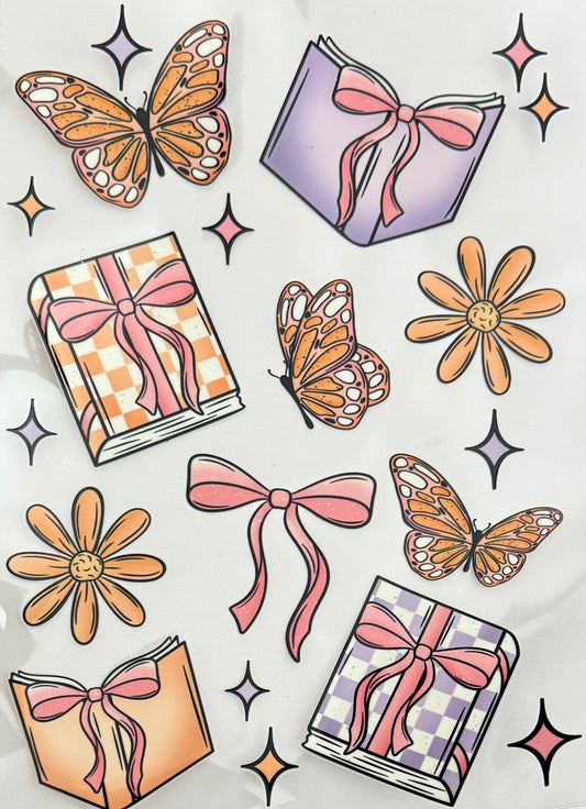 Books & butterflies (24oz/40oz)