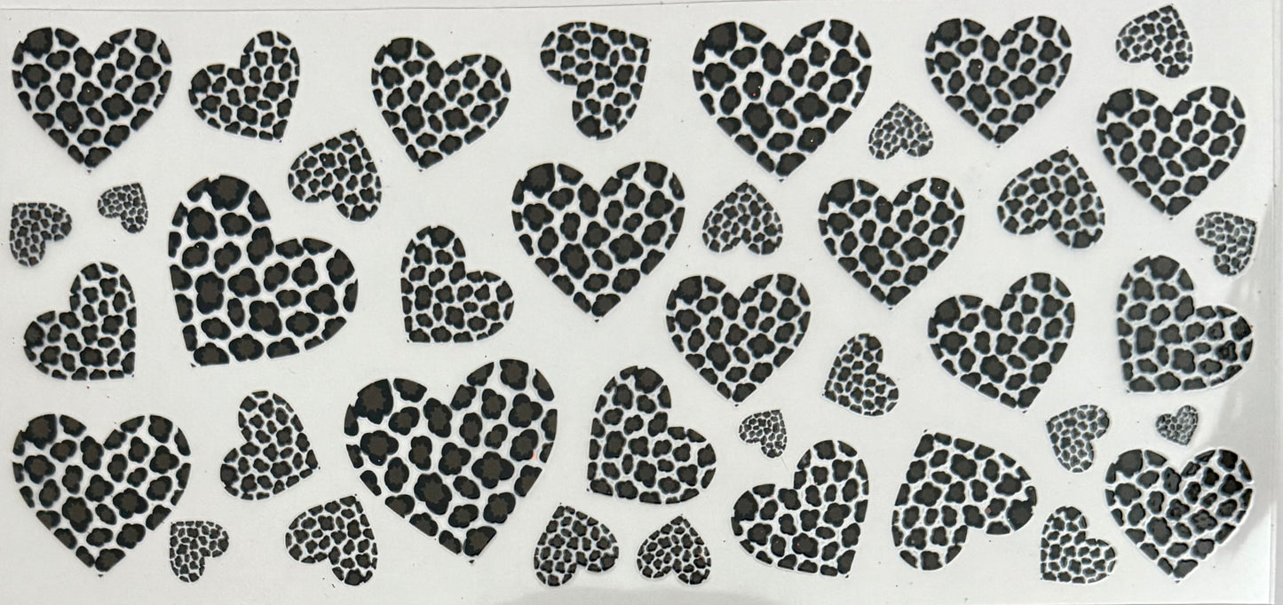 Leopard hearts