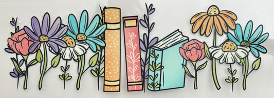 Books & flowers