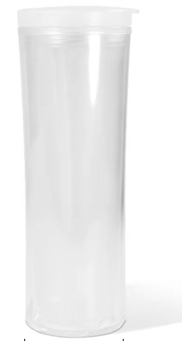 20oz snow globe flip top sport bottle