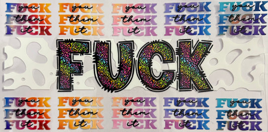 F*ck you, them, it
