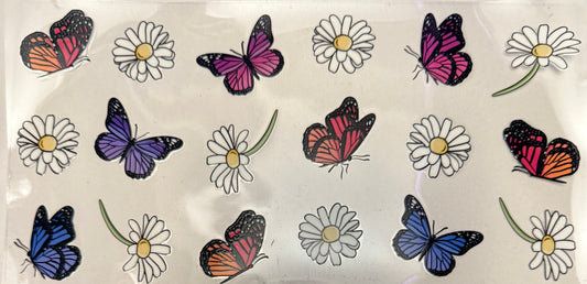 Butterflies & flowers