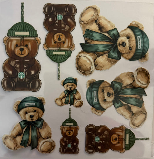 Starbucks bears (24oz/40oz)