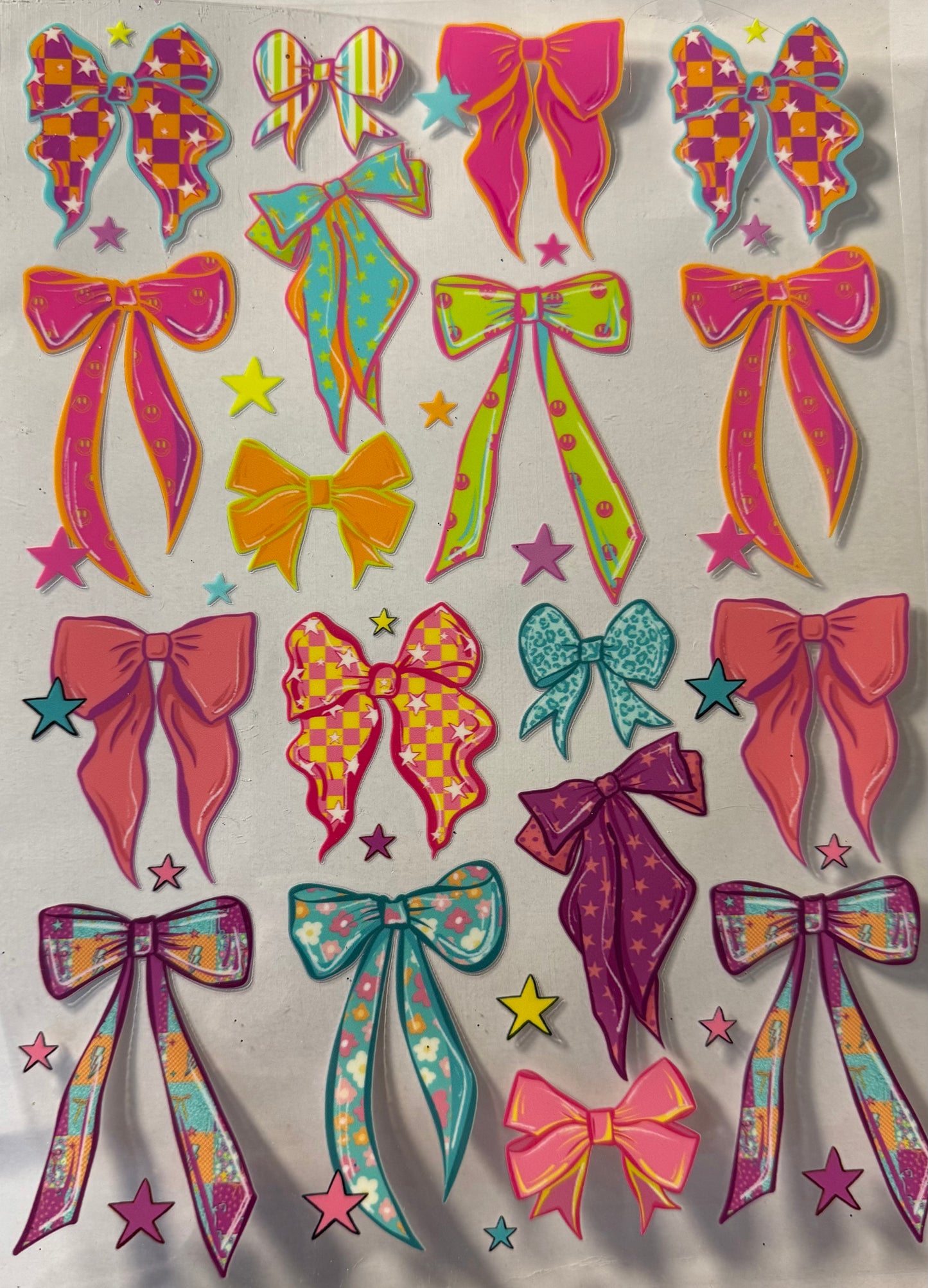 Neon bows (24oz/40oz)