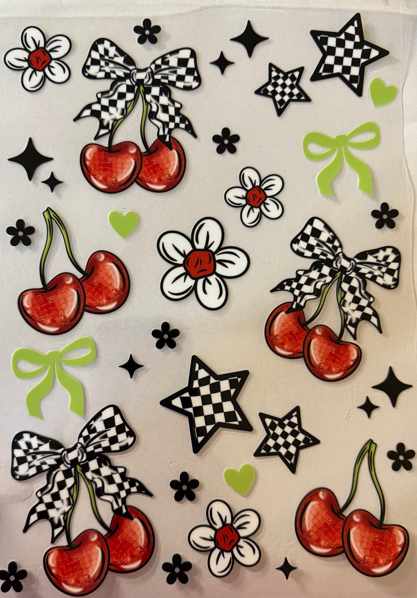 Cherries, flowers, & bows (24oz/40oz)