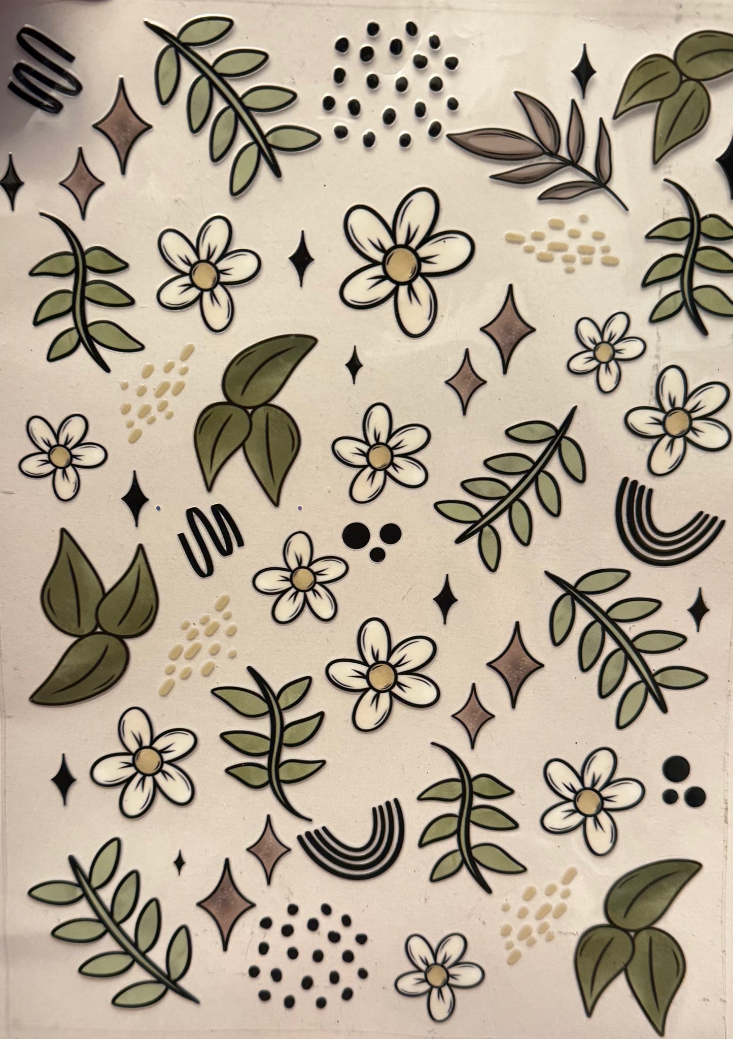 Flower & leaves (24oz/40oz)