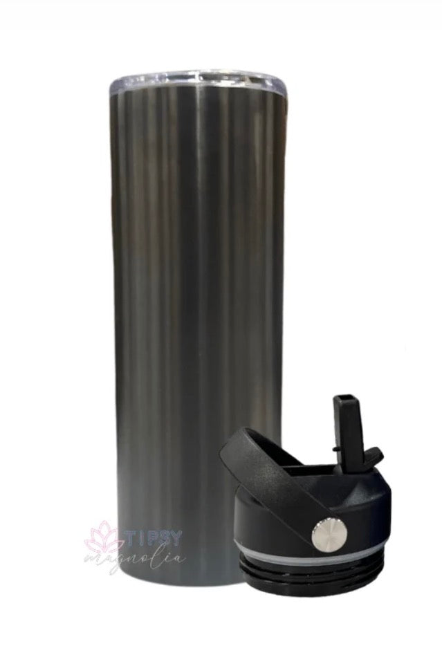 PREORDER!!! 24oz skinny tipsy hydrofit (2 style lids, see photo) mental breakdown rainbow swirl. *dipped the week of the 31st* *read description*
