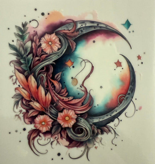 Floral moon