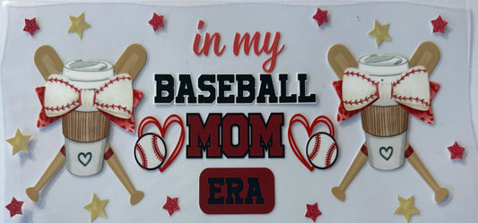 In my baseball mom era