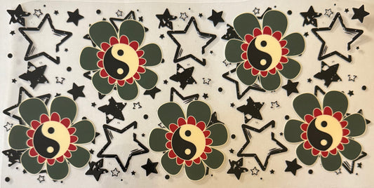 Ying yang flowers
