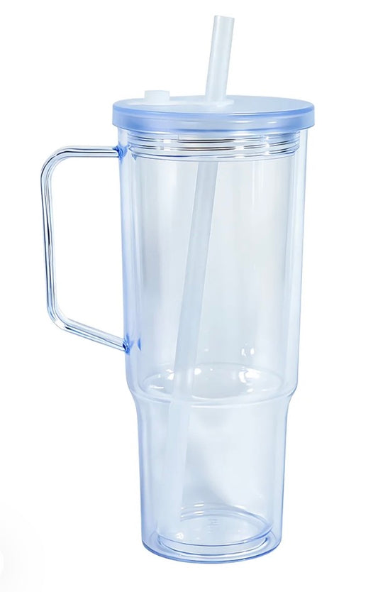 40oz acrylic w/ leak proof lid