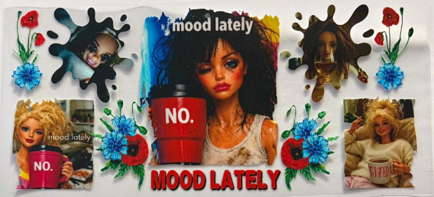 Mood lately distressed doll face