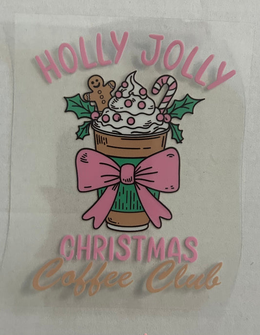 Holly jolly Christmas coffee club