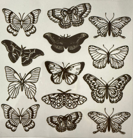 Butterfly element sheet