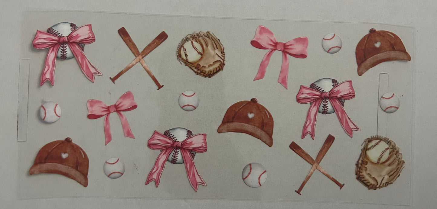 Pink baseball