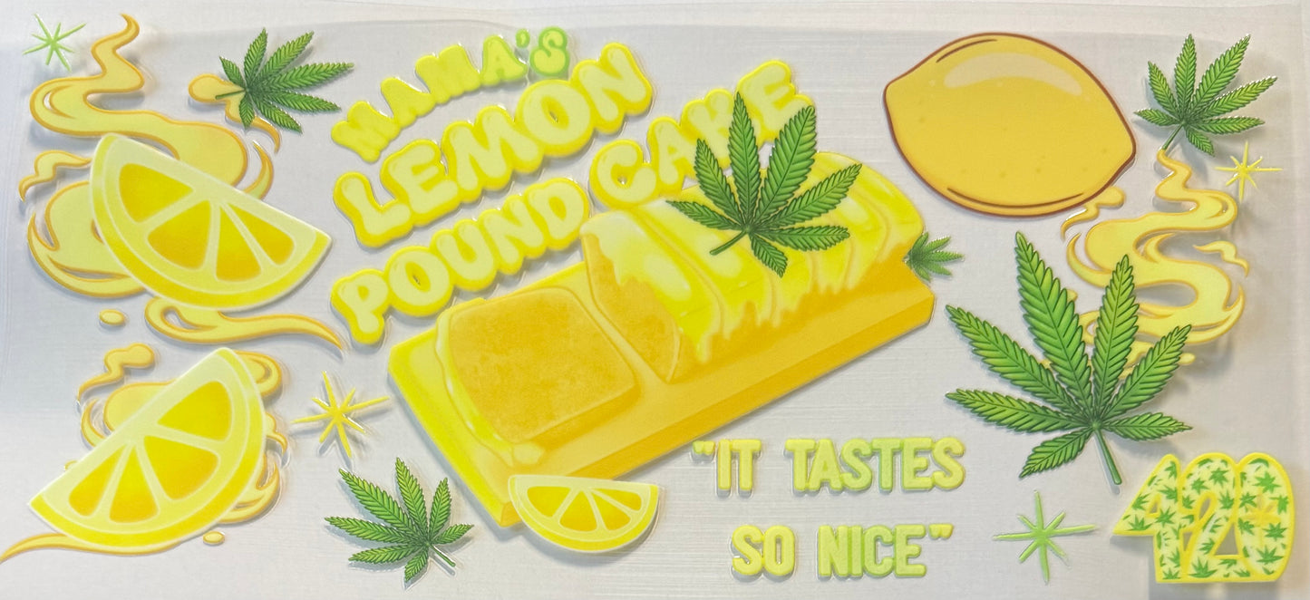 Lemon pound cake