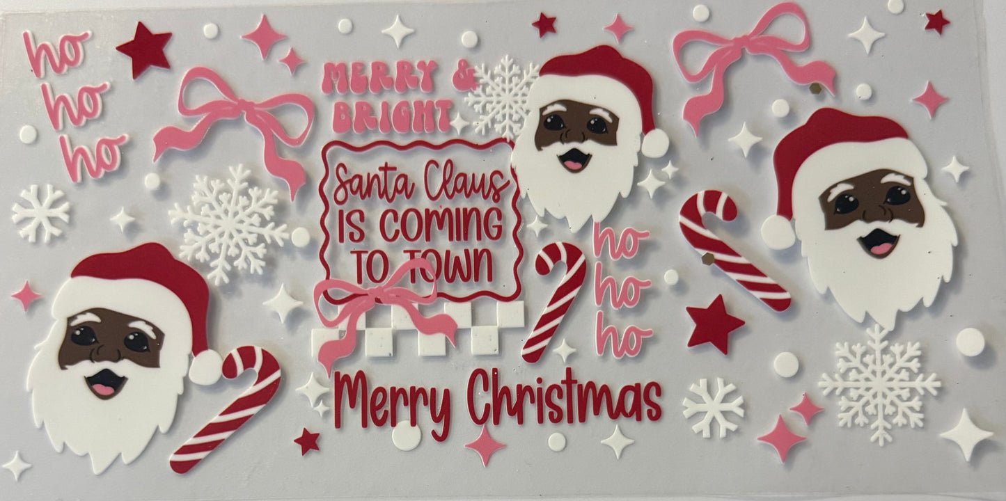 Merry Christmas brown Santa